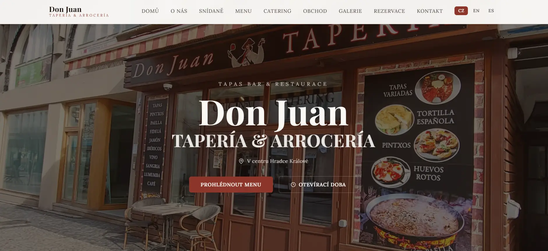 Španělská restaurace Don Juan Taperia